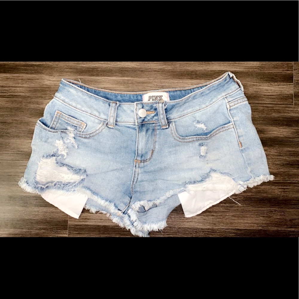 PINK Victoria Secret Jean Shorts